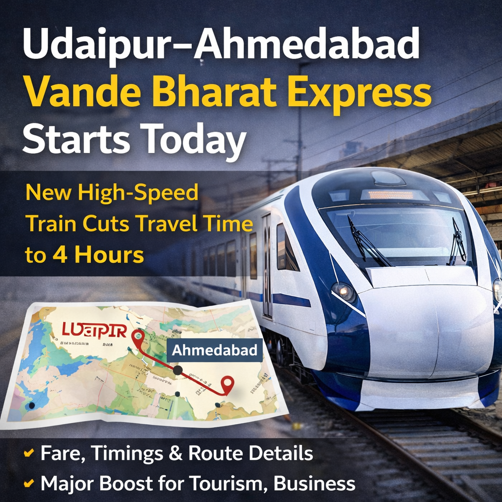 उदयपुर–अहमदाबाद वंदे भारत एक्सप्रेस