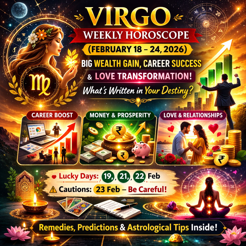 कन्या राशि साप्ताहिक राशिफल