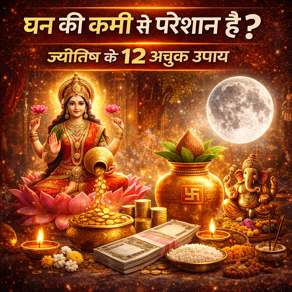 धन की कमी से परेशान हैं