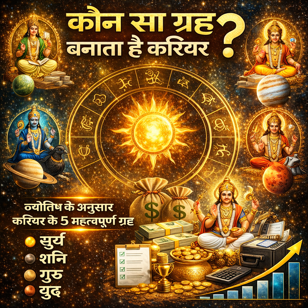 किस ग्रह से बनता है करियर