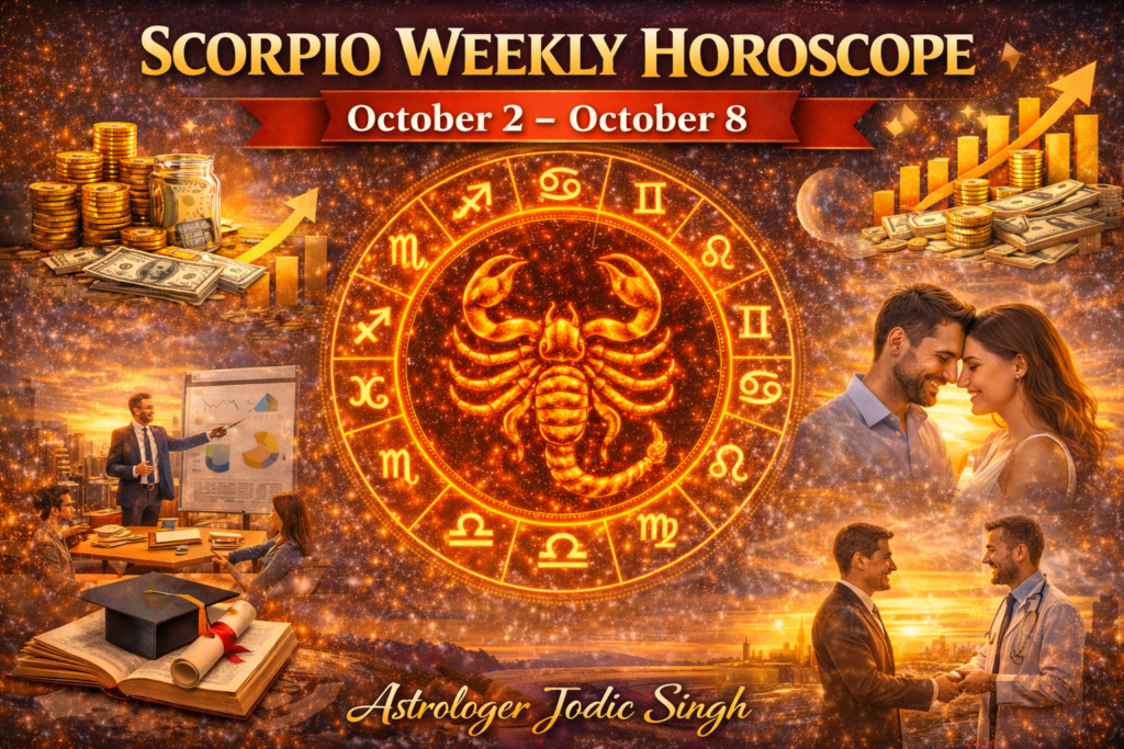 वृश्चिक राशि साप्ताहिक राशिफल