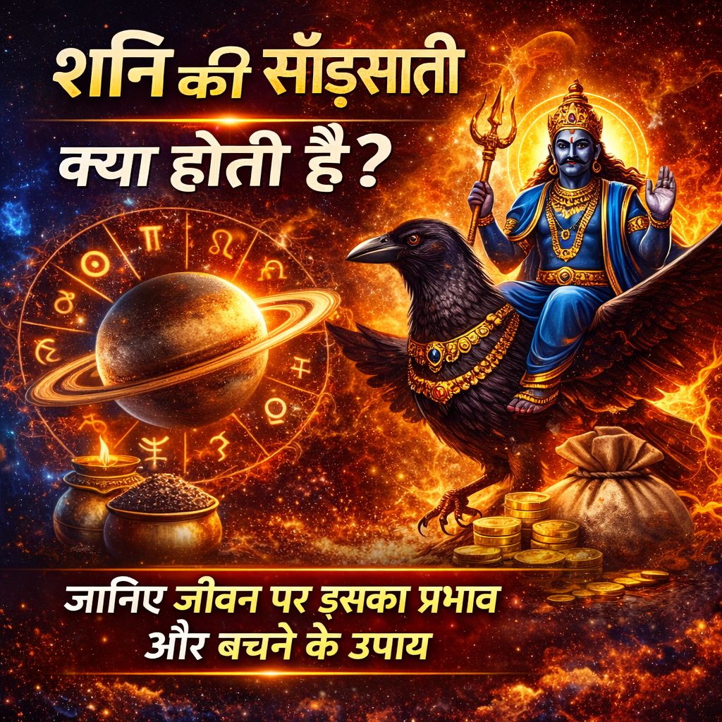शनि की साढ़ेसाती क्या होती है